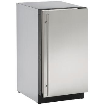 U-Line U3018CLRS00C 3000 Series 18 Inch Freestanding Ice Maker